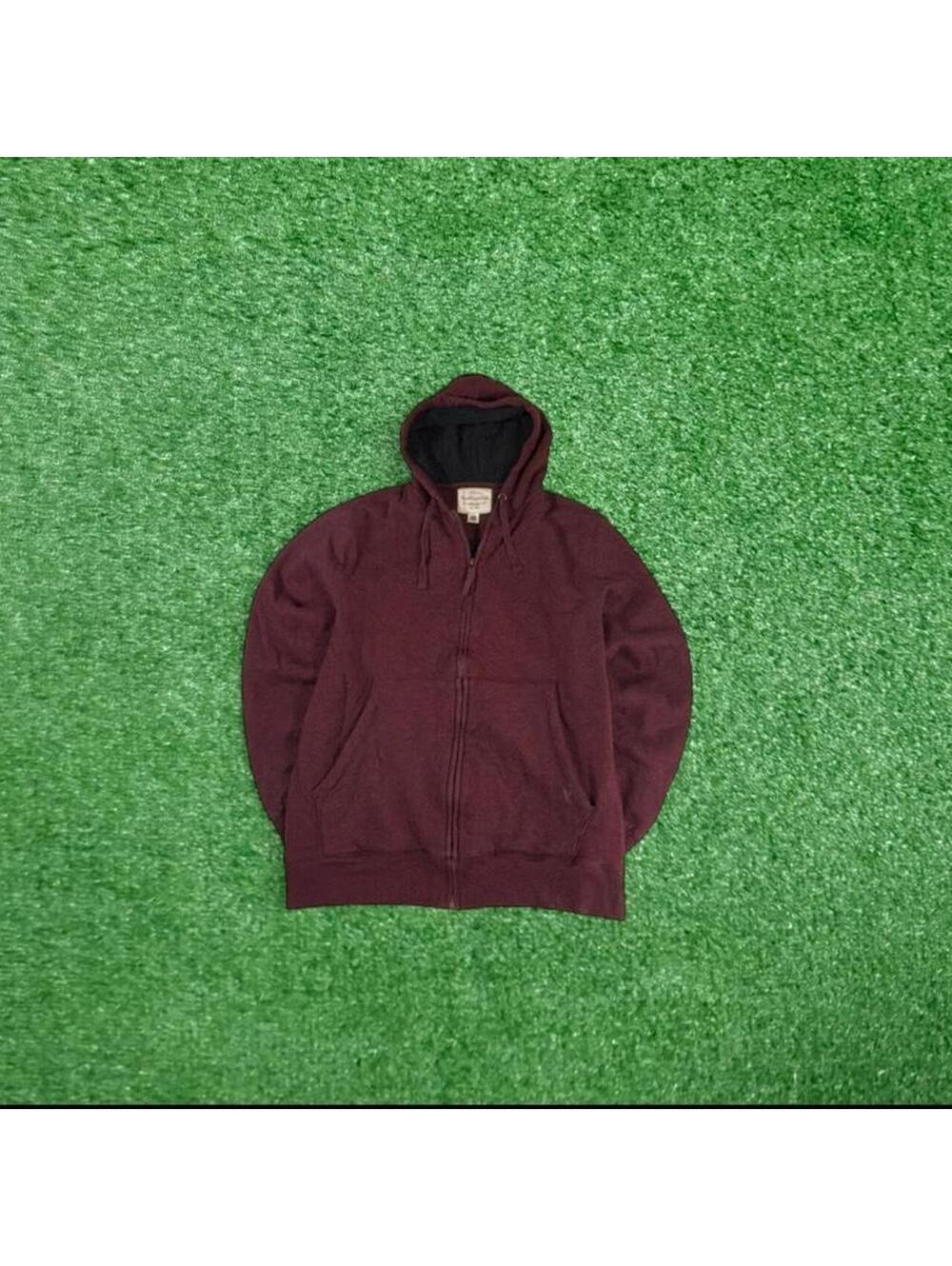 Weatherproof Men's Burgundy and Red Hoody